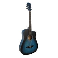 Guitare acoustique coupée de 38 pouces Guitare folklorique