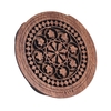 Guitare en bois Rosace Rosace Couverture Bloc Commentaires Tampon en bois acajou pour EQ Acoustiques Folk
