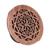 Guitare en bois Rosace Rosace Couverture Bloc Commentaires Tampon en bois acajou pour EQ Acoustiques Folk
