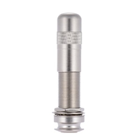Guitare électrique acoustique 6, 35 1/4 pouces Mono Sortie Jack End Pin Endpin Socket Connecteur avec 30mm Capot arrière Matériau Cuivre