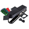 Guitare Pick Punch Set avec porte-pioche en cuir 27 bandes de sélection DIY Pick Maker Choix de cadeau merveilleux pour les joueurs de guitare Anniversaires Amis de la famille
