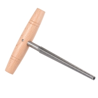 Guitare Pont Pin Trou Alésoir Violin Peg Hole Alésoir 1:30 Carton Conique En Acier avec Poignée En Bois Luthier Outil