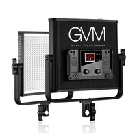 GVM GVM-520LS-B Dimmable Bicolore LED Panneau Vidéo CRI97 + TLCI97 3200-5600K En Alliage D
