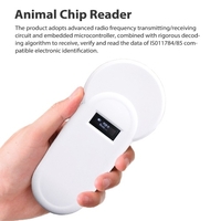 H01-T 134.2KHz Lecteur portable portable de puces pour animaux Lecteur 134.2KHz d