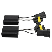 H1 H3 H7 ampoules de phares LED Canbus erreur avertissement annuleur faisceau de câbles décodeur ajustement mise à niveau LED phare DRL lumière 2 pièces