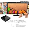 H10 PLAY Smart TV Box Android 9.0 Allwinner H6 Cortex-A53 Quad Core 64 bits 4 Go de RAM / 32 Go de ROM 2.4G WiFi Prise en charge Carte TF H.265 Décodage 6K HD Media Player Set