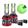 H8 / H11 2 pièces IP68 ampoules de phare à LED étanches 30W 3000 Lumens Kit de Conversion de phares à LED Super lumineux