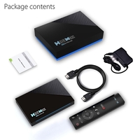 H96 MAX Android 11.0 TV Box Ultra HD 8K Lecteur multimédia 2.4G/5G WiFi 8GB+64GB