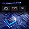 H96 Max X4 Android 11.0 Smart TV Box UHD 4K lecteur multimédia Amlogic S905X4 2.4G/5G WiFi AV1 H.265 VP9 décodage avec télécommande