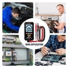 HABOTEST HT125A Multimètre numérique intelligent 4000 comptes True RMS compteur de tension automatique avec écran LCD rétro-éclairé Voltmètre 600V AC DC Stylo de test électrique Lampe de poche LED Multifonction Résistance Test de fréquence de co