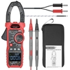 HABOTEST Pince ampèremétrique numérique AC / DC Multimètre True-RMS Pince de courant multi-testeur anto-range avec ampère Volt Ohm Diode Capacité Résistance Continuité NCV Température de service Tests VFD
