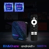 HAKOMiNi S905Y4 Android 11.0 Smart TV Box 4K lecteur multimédia Amlogic S905Y4 2.4G/5G double bande WiFi BT5.0 AV1 VP9 H.265 décodage Google certifié DDR4 2GB eMMC 8GB télécommande vocale
