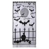 Halloween Elements Spooky Pattern Table Cloth Black Lace Family Halloween Party Scene Decoration