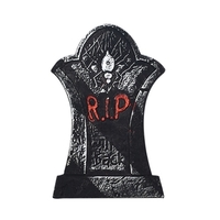Halloween Foam Tombstone Reusable Haunted House Yard Decoration Realistic Graveyard Props