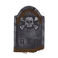 Halloween Foam Tombstone Reusable Haunted House Yard Decoration Realistic Graveyard Props