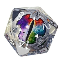 Halloween Longan cristal fantaisie couleur polygone dés irrégulier glacé perle Halloween fête jeu jouet