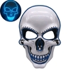 Halloween masque de partie LED masque flash effrayant EL ligne masque de lumière Cosplay masque partie vêtements masque