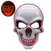 Halloween masque de partie LED masque flash effrayant EL ligne masque de lumière Cosplay masque partie vêtements masque