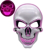 Halloween masque de partie LED masque flash effrayant EL ligne masque de lumière Cosplay masque partie vêtements masque