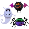 Halloween suspendus décor blanc fantôme chauve-souris 2020 nouveaux accessoires de barre choquants Halloween décoration fête décor