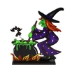 Halloween Table Pumpkin Skull Wooden Decoration Halloween Party Table Centerpieces Table Topper