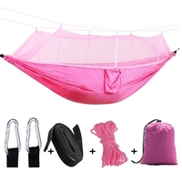 Hamac de camping en plein air avec moustiquaire tente de camping en nylon ultra léger