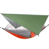 Hamac en filet anti-moustique avec pare-soleil imperméable auvent Camping en plein air voyage randonnée fournitures de plage