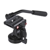 Handgrip Photographie Vidéo Drag Fluide hydraulique de trépied pour Canon Nikon DSLR Caméscope Max. Capacité de charge 5kg / 11lbs en alliage d
