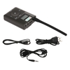 HanRongDa HDR-831 Transmetteur FM numérique stéréo portable Mini station de radio FM Diffusion avec micro audio Lancement 500 mètres Logement pour carte TF Entrée microphone AUX IN