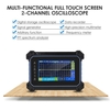 Hantek TO1112C Multimètre oscilloscope portable rechargeable 2 canaux 110 MHz Bande passante 250 MSa/S Taux d