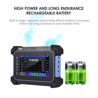 Hantek TO1112D Multimètre oscilloscope portable rechargeable 2 canaux 110 MHz Bande passante 250 MSa/S Taux d