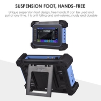 Hantek TO1112D Multimètre oscilloscope portable rechargeable 2 canaux 110 MHz Bande passante 250 MSa/S Taux d