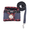 Harnais pour chien Ensemble de laisse pour chien Harnais et laisse pour animaux de compagnie pour la marche