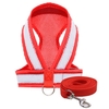 Harnais pour chien Ensemble de laisse pour chien Harnais et laisse pour animaux de compagnie pour marcher avec bande réfléchissante