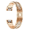 Haute Qualité Bracelet En Alliage de Zinc Femmes Mode Simple Style Dragonne pour Fitbit Charge 2