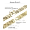 Haute Qualité Bracelet En Alliage de Zinc Femmes Mode Simple Style Dragonne pour Fitbit Charge 2