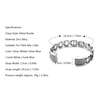 Haute Qualité Montre Bande En Alliage de Zinc Femmes Montre Bande Mode Simple Style Dragonne Pour Fitbit Alta Smart Montre