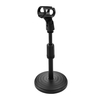Hauteur du support de microphone de table Mini Table réglable avec support de suspension pour le montage du microphone pour la diffusion en direct de la vidéo