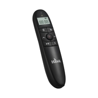 Hawk R800 2.4GHz Télécommande Sans Fil Powerpoint Presenter PPT Presenter w / Red Pointer Compte à Rebours Timer Réglage pour Office Enseignement Formation Distance Distance 30m