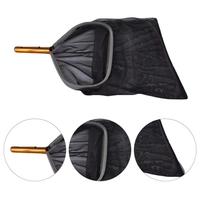 Heavy Duty Pool Skimmer Net Deep Bag Leaf Rake Net with Strong Reinforced Aluminum Frame Handle Fast Cleaning Easy Debris Pickup and Removal for Swimming Pool Hot Tub Pond Fountain