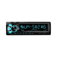 HEVXM 7 écran couleur lecteur FM/U/TF/MP3 autoradio stéréo BT télécommande double chargement USB 1 autoradio DIN intégré au tableau de bord