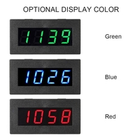 High Precision Digital Tachometer with 0.56-Inch Red LED Display Motor Speed Measurement Module Speed Value Measurement
