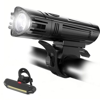 HJ-057 USB Rechargeable lampe de vélo VTT nuit Ride voyant d