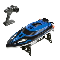 HJ808 2.4GHz RC Bateau Télécommande Bateaux 25km/h Haute Vitesse RC Bateau Chavirer Réinitialiser Alarme Batterie Faible