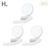 HL Hooker pour vadrouille mural vadrouille organisateur brosse balai support maison stockage crochets outils ménagers 3 pcs / lot