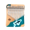 Hluru 21 touches Kalimba Piano Hêtre Bois Pouce Piano