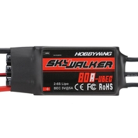 Hobbywing SKYWALKER 80A 2 ~ 6S Brushless ESC 5V/5A BEC pour avion