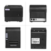 HOIN 80mm USB Imprimante Thermique Récepteur Thermique Imprimante POS Imprimante Haute Vitesse Impression Claire Compatible avec les Commandes Impression ESC / POS pour le magasin de supermarché