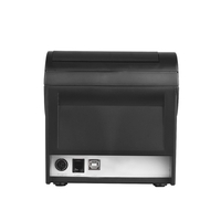 HOIN 80mm USB Imprimante Thermique Récepteur Thermique Imprimante POS Imprimante Haute Vitesse Impression Claire Compatible avec les Commandes Impression ESC / POS pour le magasin de supermarché
