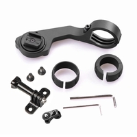 Holder Andoer Support vélo Guidon Mont Computer Kit 25.4mm / 31.8mm pour CATEYE CC-PA100W / 500B CC-RD310W / 410DW / 420DW / 430DW / 500B CC-VT210W / 220W CC-MC200W CC-GL11 / 51 CC-PD100W pour GoPro / Sony / Garmin virb X & XE pour SJ Cam Cameras action